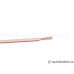 Autovodič FLRY-B 1,0 mm² bílý/rudý.